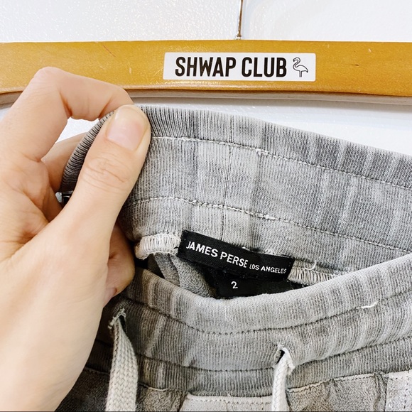 JAMES PERSE grey drawstring pants - Picture 5 of 7